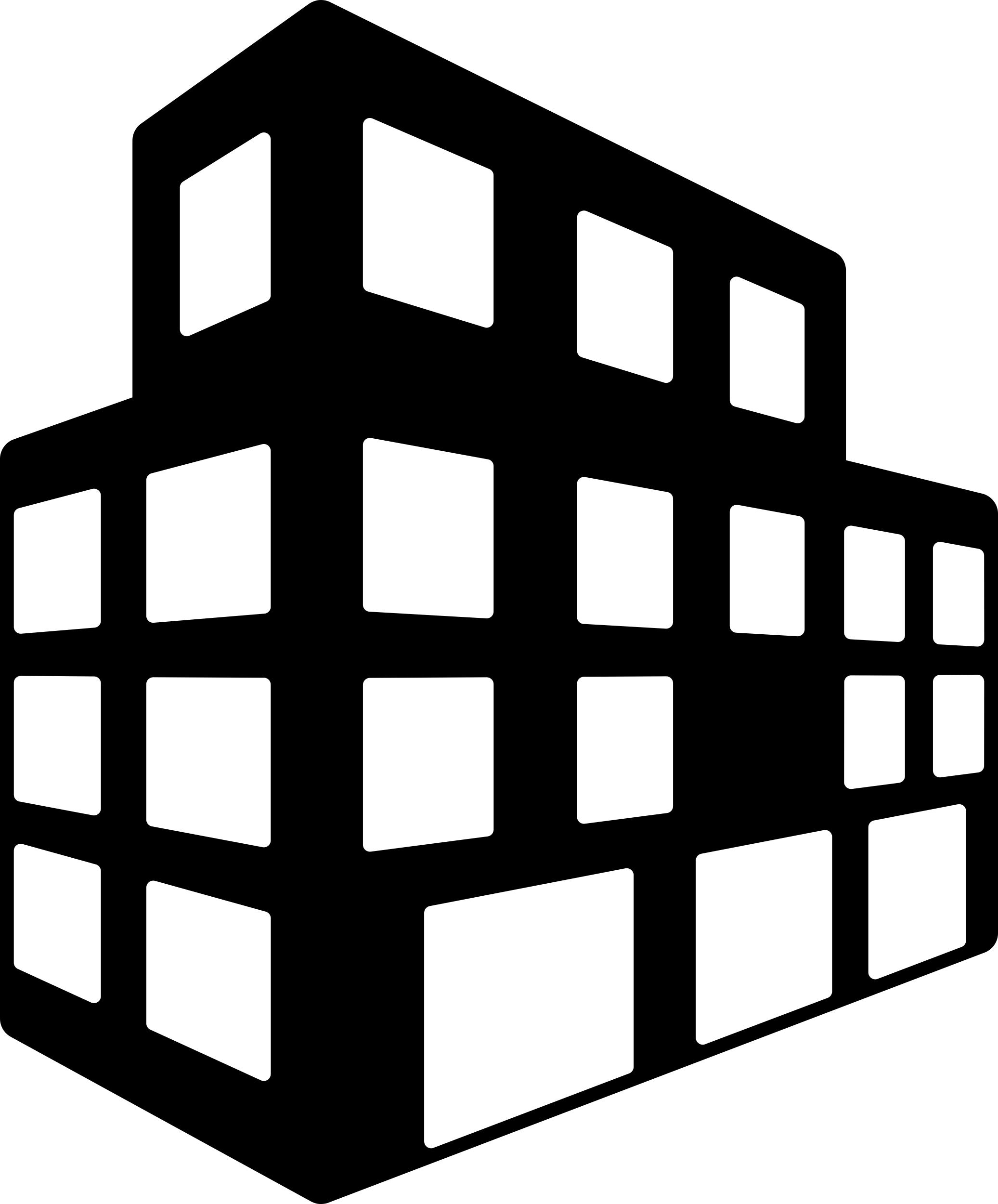 Big Building Contour Svg Vector Free Vectors